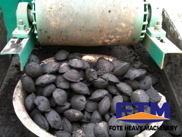 coal briquette press