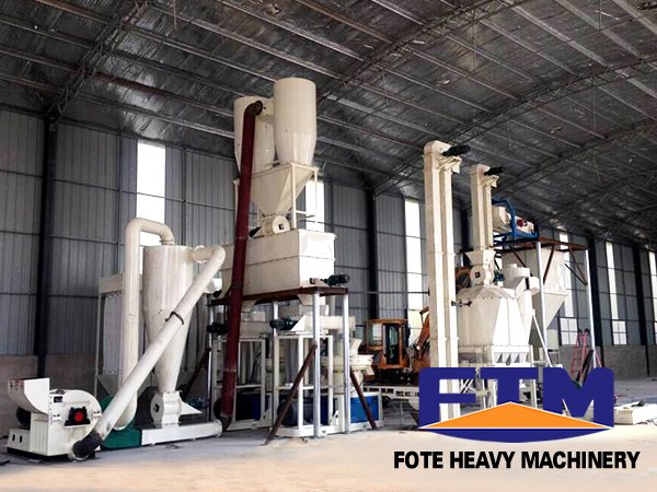 sawdust pellet machine