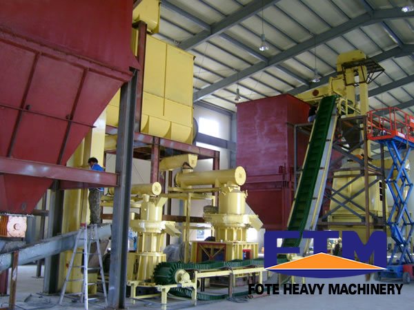 wood pellet making machine