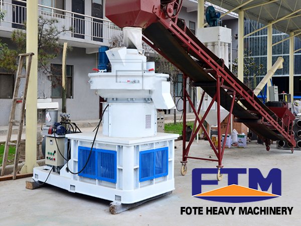 wood pelletizing machine