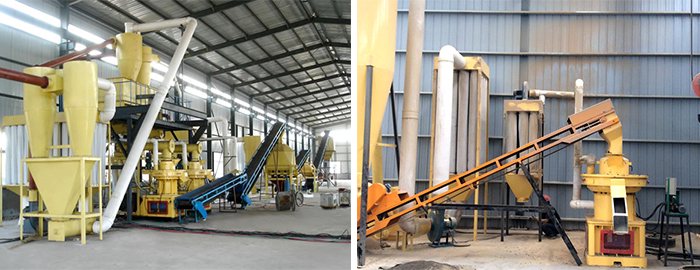 Tree Bark Pellet Production Line