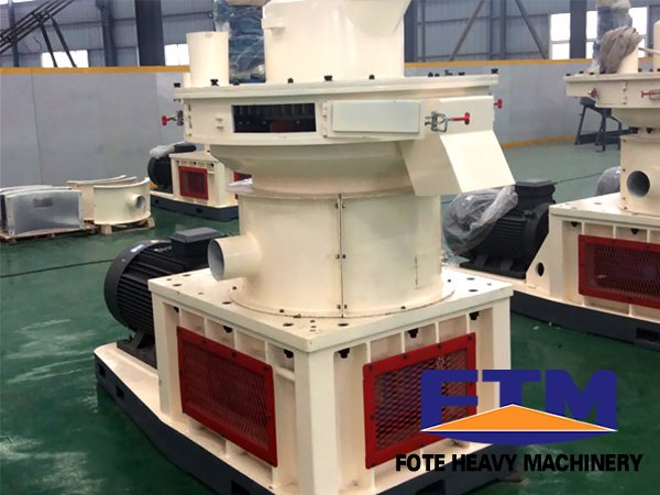 wood particle pellet machine