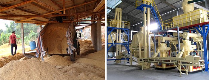 Sawdust Pellet