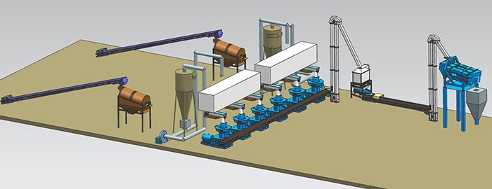 Wood Pellet Production Line