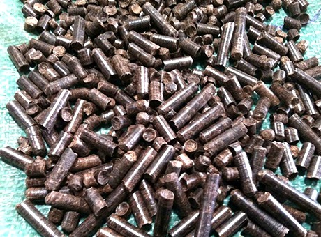 tree bark pellets